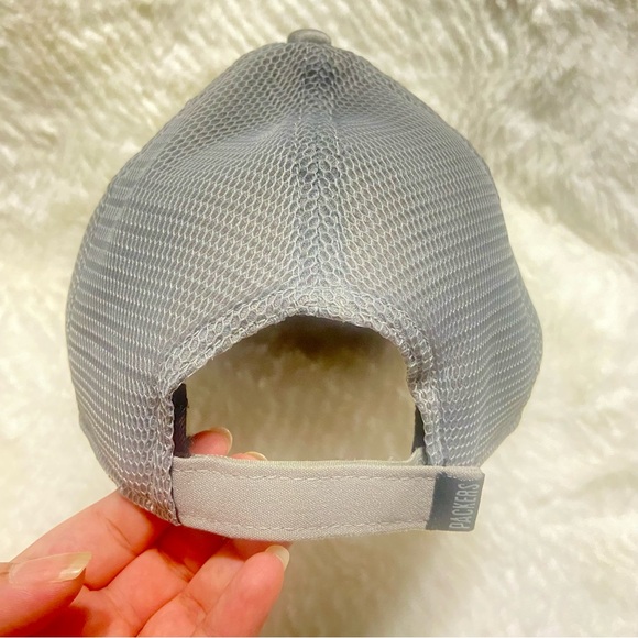 New Era Packers Gray Cap with Logo - Picture 3 of 6